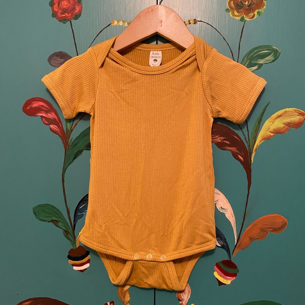 Kate Quinn Honey Mustard Bodysuit